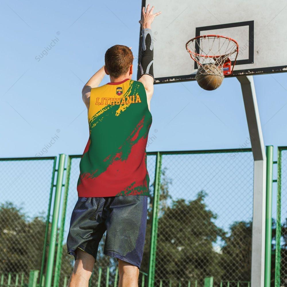 LUSE basketball jersey sports fitness vest 3D customized men's vest casual, comfortable, loose, quick-drying and sweat-wicking