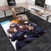 1 Stück Anime Cartoon Design Jujutsu Kaisen Charaktere Bürostuhlmatte Rutschfester Teppich Geeignet für Heimdekoration Wohnzimmer Schlafzimmer Spielzimmer Saisonales Geschenk
