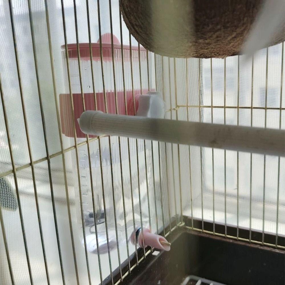 Wall Mount Bird Water Drinker 360ML with Scale Rabbit Water Dispenser Large Capacity Portable Pet Hanging Feeder