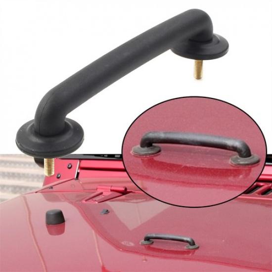 Hood Hold Down Bracket Handle 55176422 For Jeep Wrangler 2007-2018 JK 1997-06 TJ