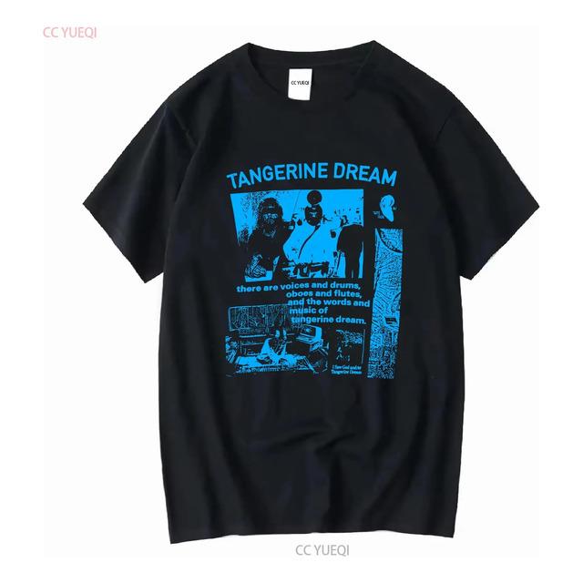 Tangerine Dream T-shirt With Retro Music, Vocals, Drums, O S