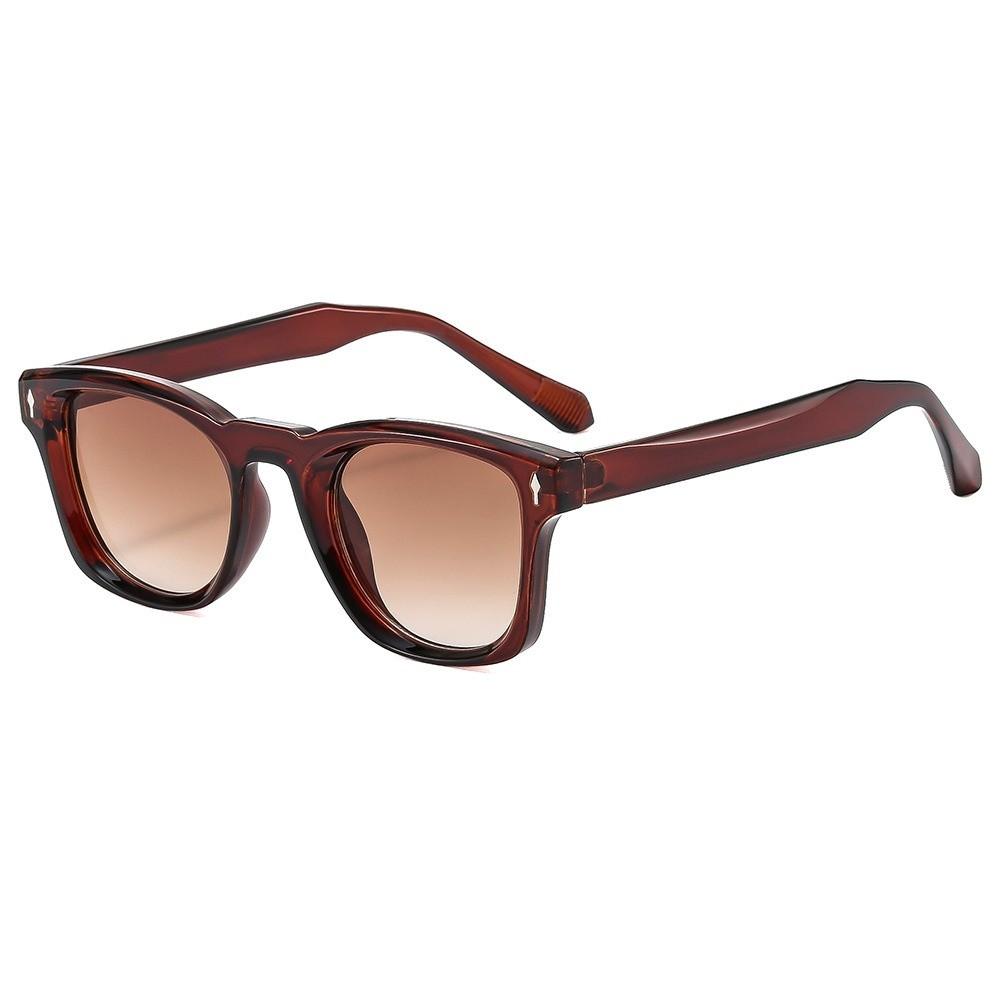 Lightweight Jelly Retro Sunnies Zinc Zinc Alloy Women Anti-UV Glasses New Men Polarized Sunglasses  Gift