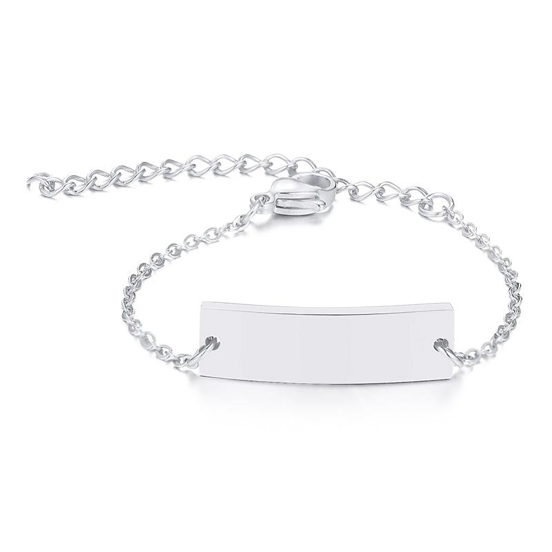 Personalized Butterfly Bracelet Name Customized for Gilrs Boy, Figaro Chain Link Wrist Jewelry Stainless Steel