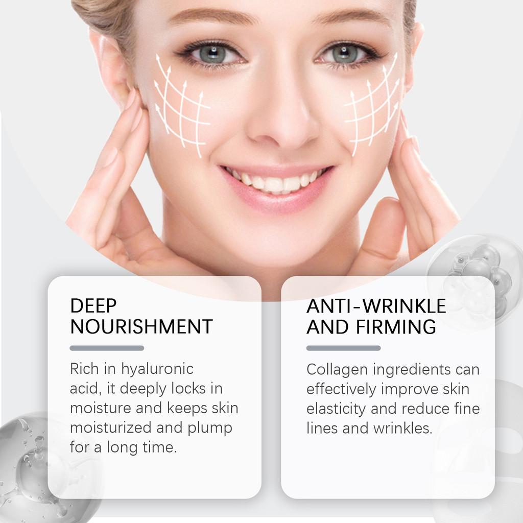 Eelhoe Tightening Collagen Face Mask Hydrating Rejuvenating Threeinone For Smooth Skin