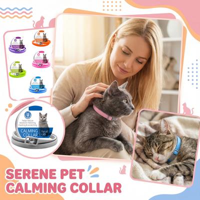 Collier Apaisant et Anti-Anxiété pour Chats