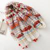 Luxury Bohemian Styles Women Viscose Scarf Summer Beach Shawl Cotton Linen Feeling Tassel Pashmina Muslim Hijab Wrap Turban