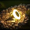 Waterproof Solar Lawn Lamp LED Solar Powered Light Ground Light Outdoor Floor Lamp  Garden