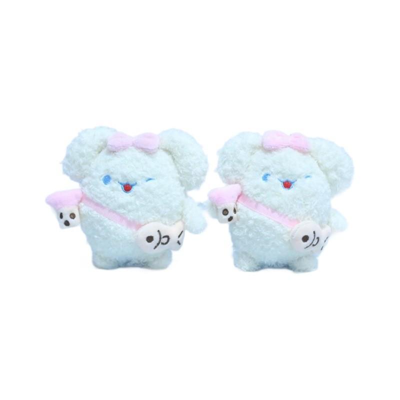 Adorable Sanrio Cinnamoroll Plush Toy Keychain Cute Dog Doll For Bags And Accessories