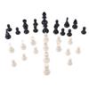 1 Set Chessmen Chess Vintage Chess Pieces Complete Chessmen Without Chessboard High Quality Material Excellent Craftsmanship Easy To Fast Delivery