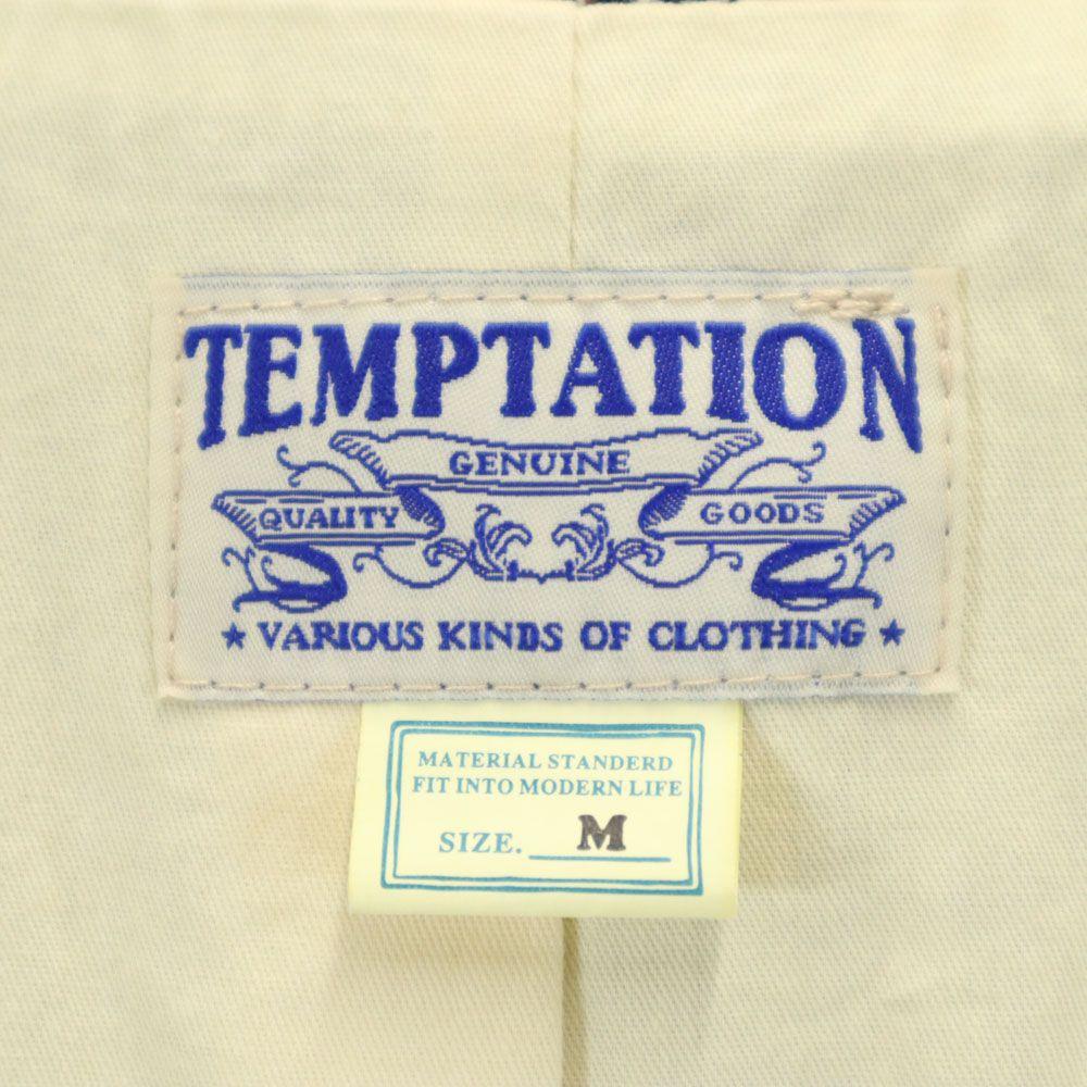 TEMPTATION Glen Check Pattern tailored jacket M Beige and others blazer Men's Used