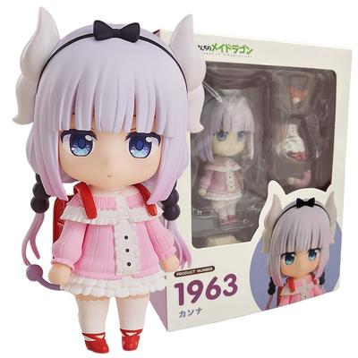 1963 figura de Chica de anime Kanna Dragon Maid de Miss Kobayashi figura de acción Kanna Kamui muñeca coleccionable en miniatura juguetes regalos