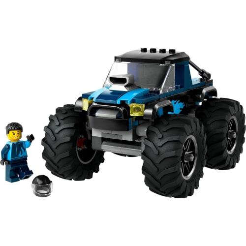 LEGO City Blue Monster Truck Toy Present Birthday Block Educational Christmas Boys Girls Children 5 Years Old 6 Years Old 7 Years Old 8 Years Old Vehi