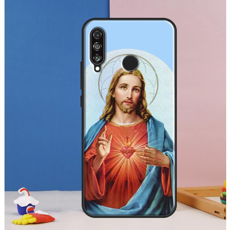 God Jesus Case For Huawei Nova 12i 11i 8i 7i 12s Y73 Y70 Y90 Y60 Y72 Y61 Y91 9 10 SE P40 Lite P30 Pro