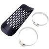 1 Set Motorcycle Exhaust Muffler Pipe Guard For Harley Chopper Cruisers Black Metal Motobike High Quality Heat Shield Cover