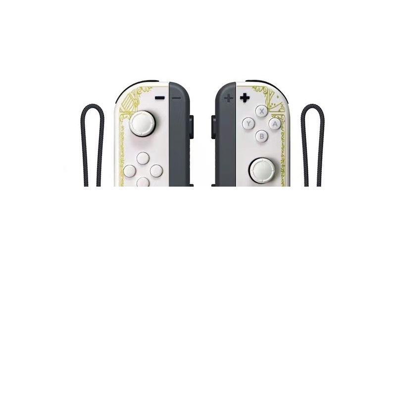 NS Switch JoyCon Bluetooth Controller with Left/Right Handles, Remote Wake-Up, and Hand Strap