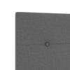 Storage Bed with Mattress Dark Grey 140 x 200 cm Velvet