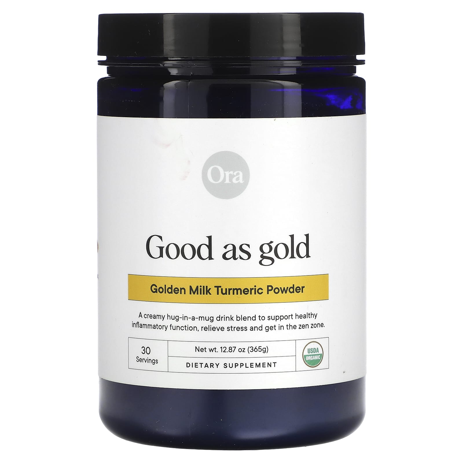 

Good As Gold, Golden Milk Turmeric Powder, 365G(12.87Oz)