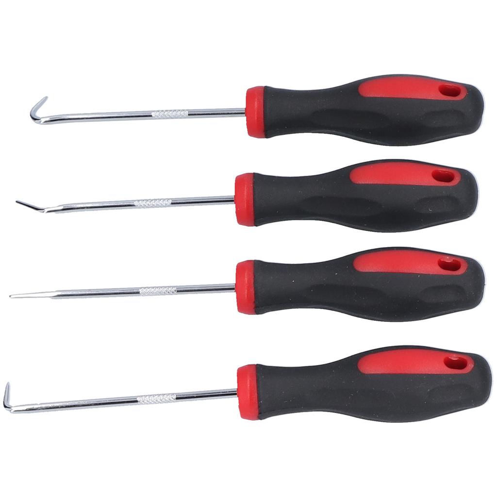 4Pcs Pick Hook Set Accurate Car Automotive O Ring Oil Seal Gasket Puller Remover 155mm