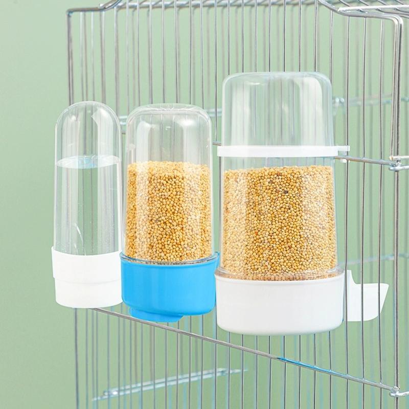 Hanging Pet Feeder Squirrel Parrot Water Dispenser Pet Bird Food Box Cage Accessories Birds Supplies