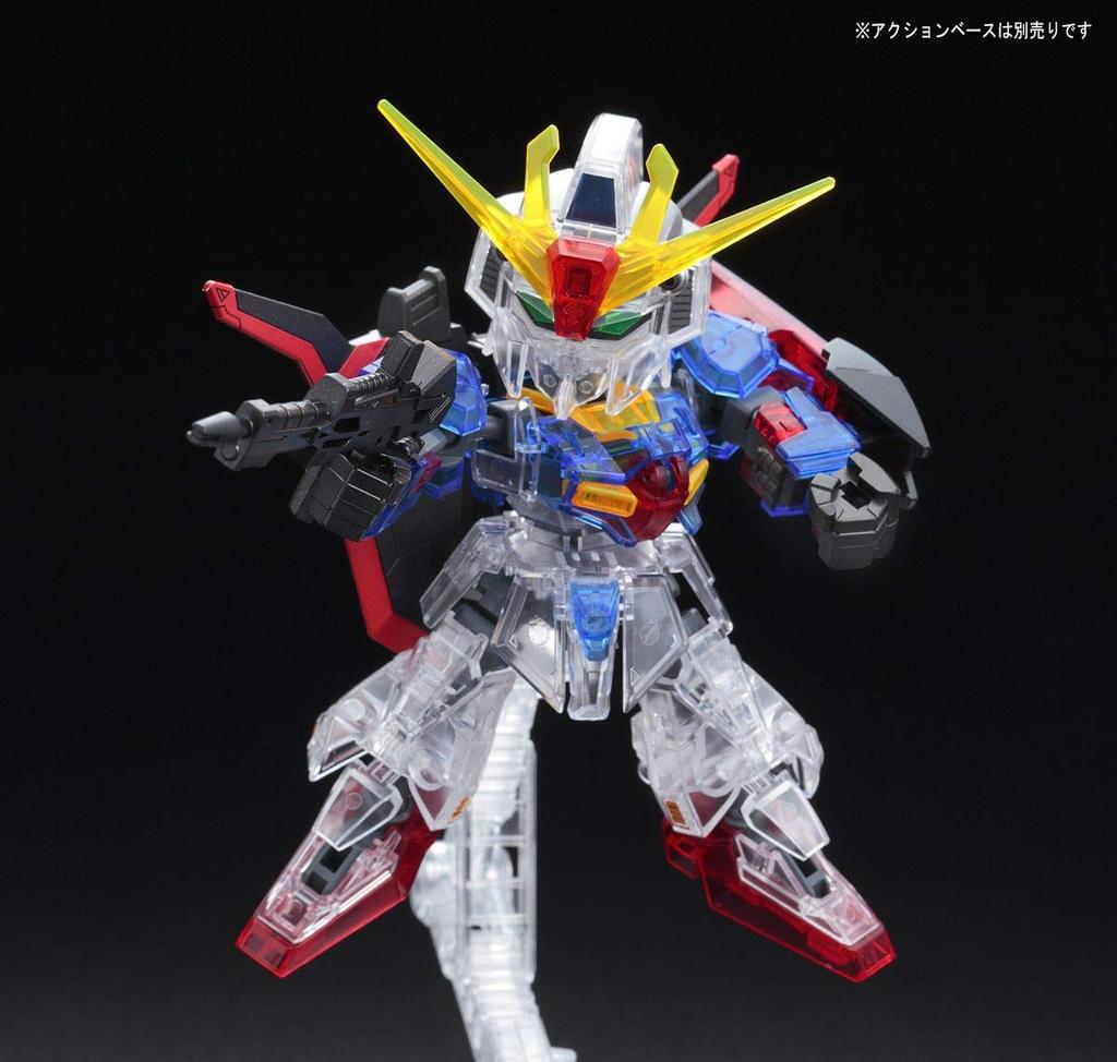 SD Gundam Cross Silhouette Zeta Gundam Silhouette Frame Mobile Suit Zeta Gundam [Event Limited] (Cross Ver.) [Clear Color]