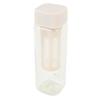 Portable Cold Brew Bottle Creamy White Transparent Easy To Clean Iced Coffee Maker Bottle for Home