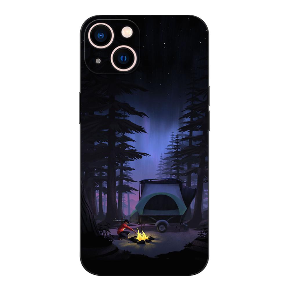 Black Tpu Case For Huawei P30 Lite P30 Pro P40 LITE E P Smart 2020 Cover Night Starry Sky
