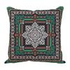 Ethnic Palace Style Plush Sofa Cushion Cover Set With Vivid Plant Patterns