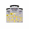 Rayovac EXTRA PR70 A10 Zinc Air Button Cell Hearing Aid Battery, 1.4V