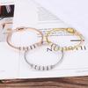Magnetic Clasp Woman Bracelet Stainless Steel Snake Bone Bracelet Simple Men Bangles Jewelry Gift