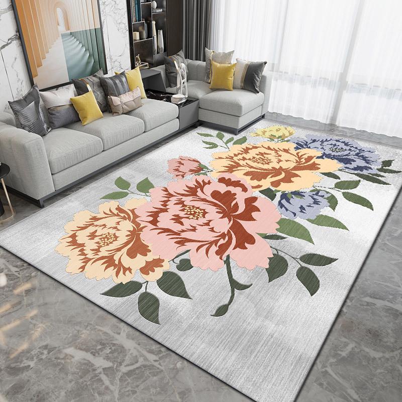 

Ковер для гостиной Простой журнальный столик Диван Спальня Спальня Прикроватный ковер Большая площадь Коврик 100 * 160cm