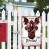 Vintage Deathgasm Metallplåtskylt Retro Väggkonst Hembarinredning Garage Man Cave