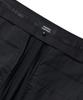 MUSINSA STANDARD Summer Wool Relaxed Tapered Hidden Banding Crop Slacks [Black]
