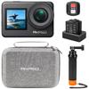 AKASO Brave7 Action Camera 4K 60FPS Underwater Camera with Floating Hand Grip and Storage Bag
