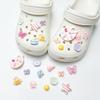 Süße Palette Stil Schuhanhänger Zubehör Perfekt für Clogs Sandalen Gartenschuhe Dekoration Schnallen Anstecker Sommer Geschenke