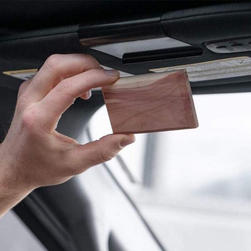 Clip Metallica Facile da Installare per Deodorante per Auto Montaggio Sicuro sui Parasole Regolazione per Rilascio delle Fragranze.