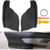 NLQR 2 Stück Türverkleidung Armlehnenabdeckung Schwarz Linke und Rechte Seite Ersatz Mikrofaserleder Kompatibel mit Honda Odyssey 2011 2012 2013 2014 2015
