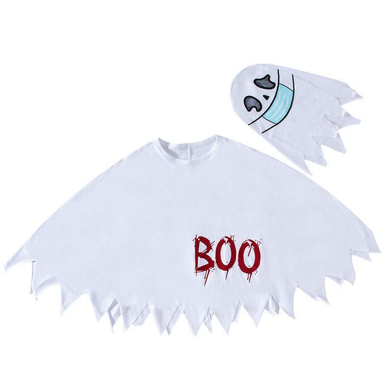 

Детская одежда Праздничная одежда Детская новая накидка для ролевых игр на Хэллоуин + шляпа Детская одежда M белый