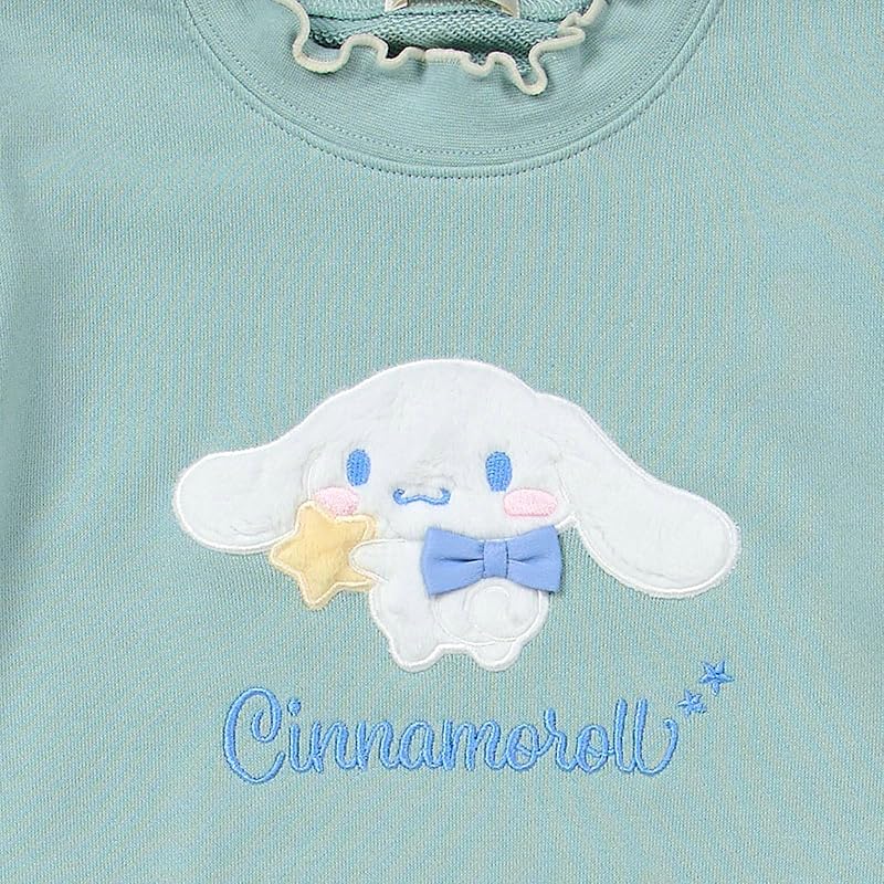 SANRIO Kids Sweatshirt, Cinnamoroll, 110cm, 358193