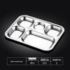 Yimao Stainless Steel Divided Dinner Plate