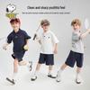 SNOOPY Boys' 2026 Summer Cooling Polo & Shorts Set