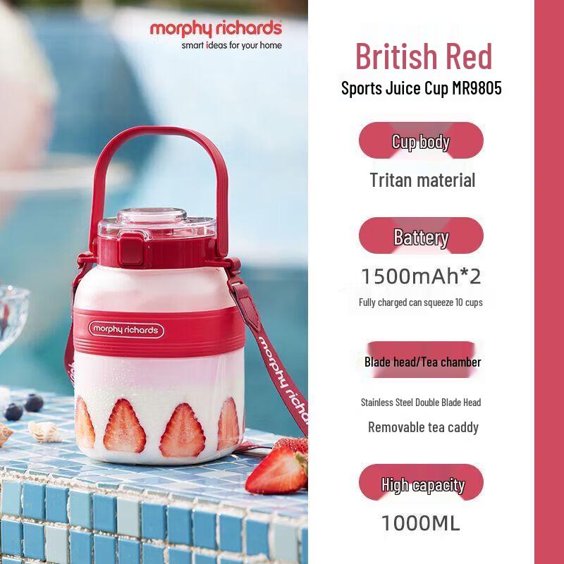 Morphy Richards 1L Portable Wireless Juicer (2nd Gen)