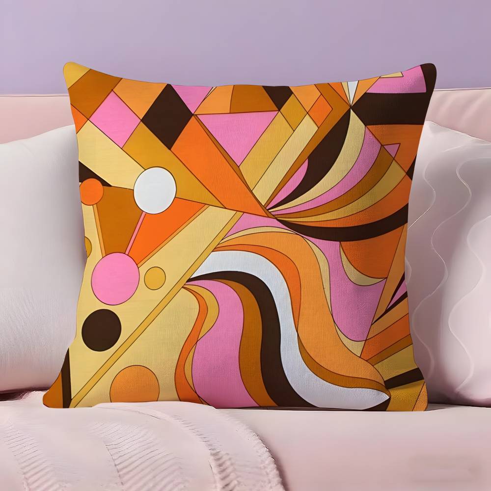 Fashion E-Emilio-O P-Pucci Pillow Case  Ultra Soft Skin Friendly Fabric Cloud Like Comfort & Concealed Zipper