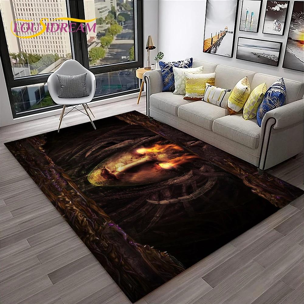 StarCraft Game Retro 3D Gamer Carpet Rug for Home Living Room Bedroom Sofa Doormat Decor,kids Play Area Rug Non-slip Floor Mat