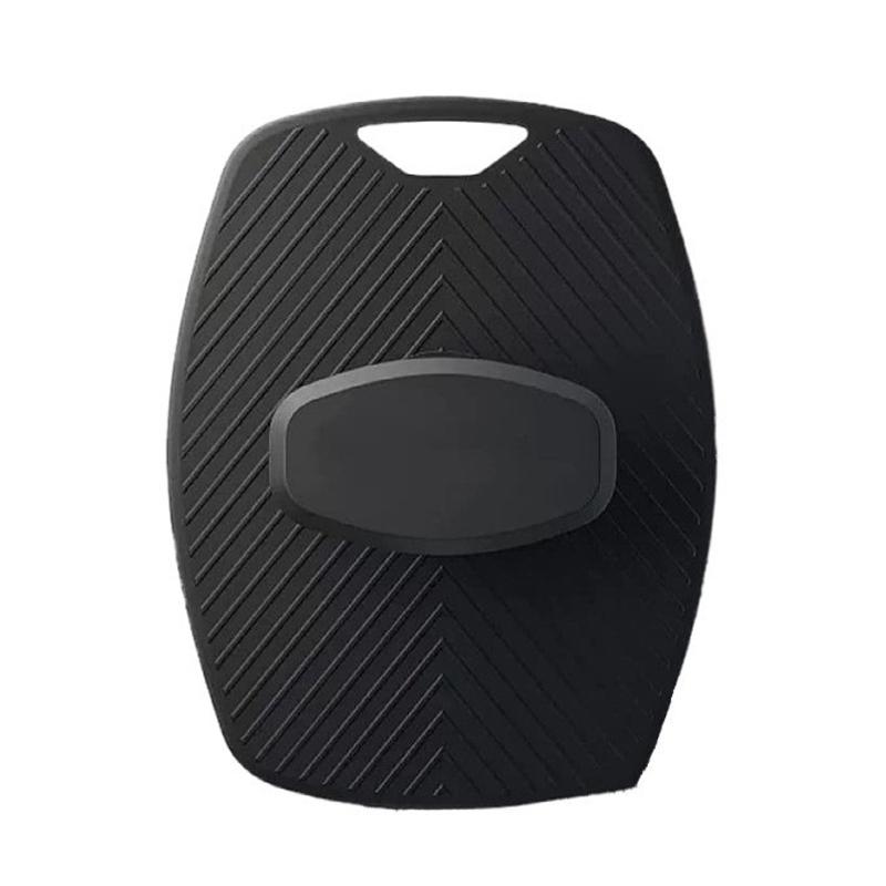 

1 шт. Мягкая силиконовая отшелушивающая щетка-очиститель Ручная щетка для очищения тела Уход за телом Скраб для душа Нежный массаж Щетка для ванны Универсальная 1pc чёрный