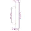 VidaXL Poignées d'Armoire 20 pcs, Poignées de Porte avec Vis, Poignées de Tiroir pour Placards Buffets Casiers Caisses, Doré 3203595