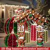 Christmas Photo Polyester Backdrop Cloth Merry Christmas Deco for Home Xmas Ornament Photo Background Navidad Natal New Year2026