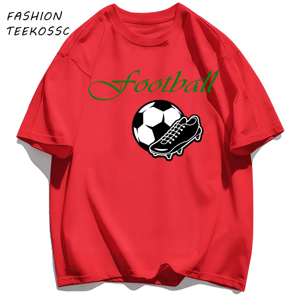 Football Is A Very Healthy Sport TShirt Men Summer AllMatch TShirts ONeck Casual Short Sleeve Hip Hop Cotton Streetwear