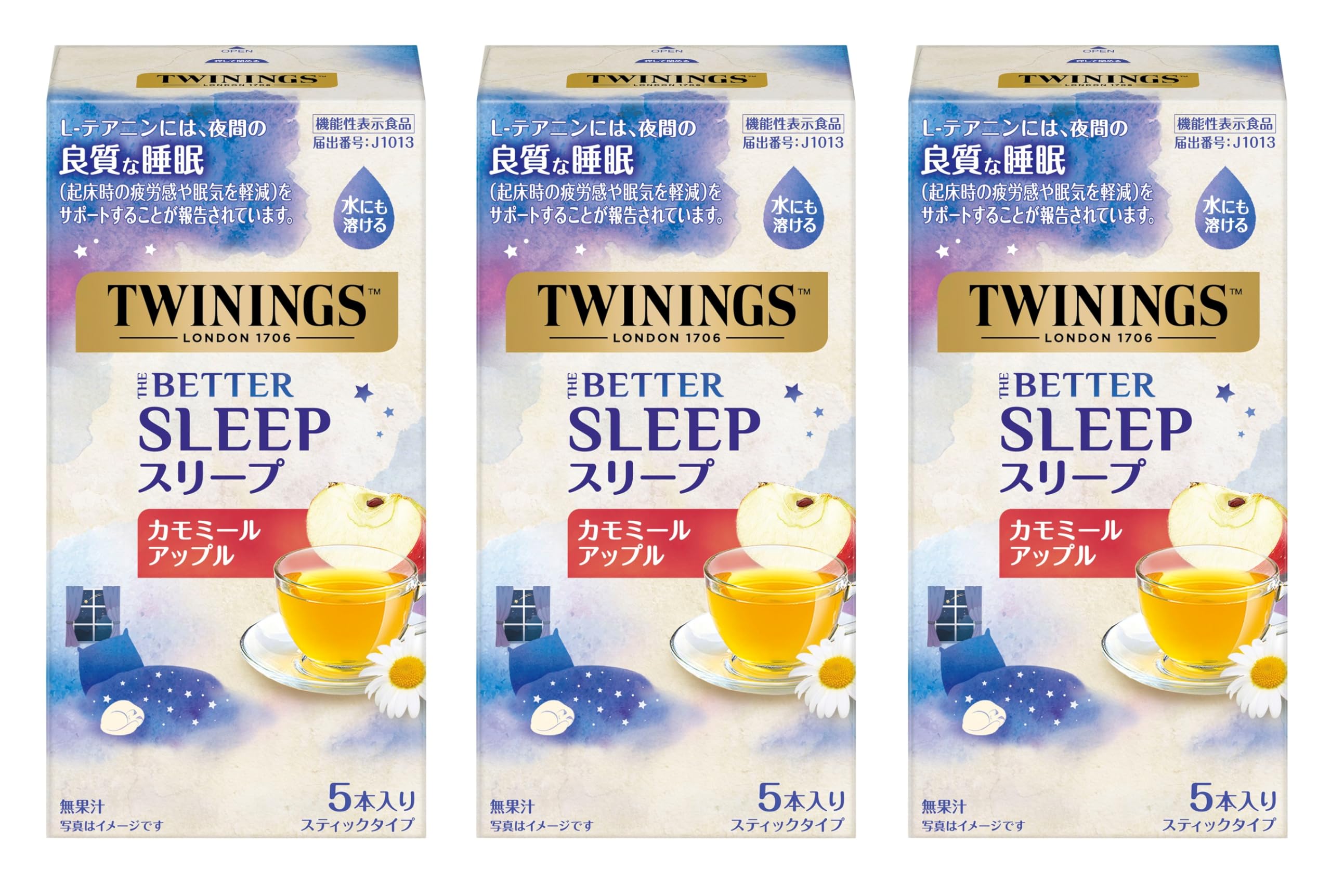 

Twinings The Better Sleep Ромашка Яблоко 5 пакетиков x 3 [Функциональное питание]