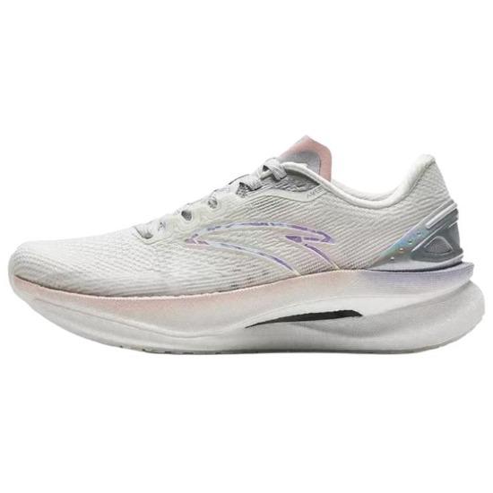 Anta Champion 2 Pro Nitrogen Technology Shock Absorption Non-Slip Wear-Resistant Low-Top Running Shoes Women Sneaker Silver 112335580S-5