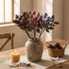 Handmade Realistic Fake Fruit Plastic Foliage Simulation Gum-nut  Dining Table